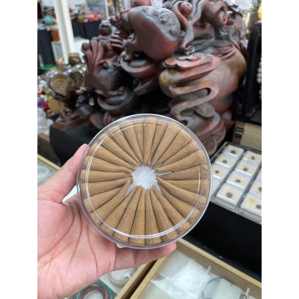 Nụ Trầm Hương Cao Cấp Mộc Thạch, Hoàn Toàn Tự Nhiên, Mua 2 Hộp Tặng 1 Lư Xông Trầm