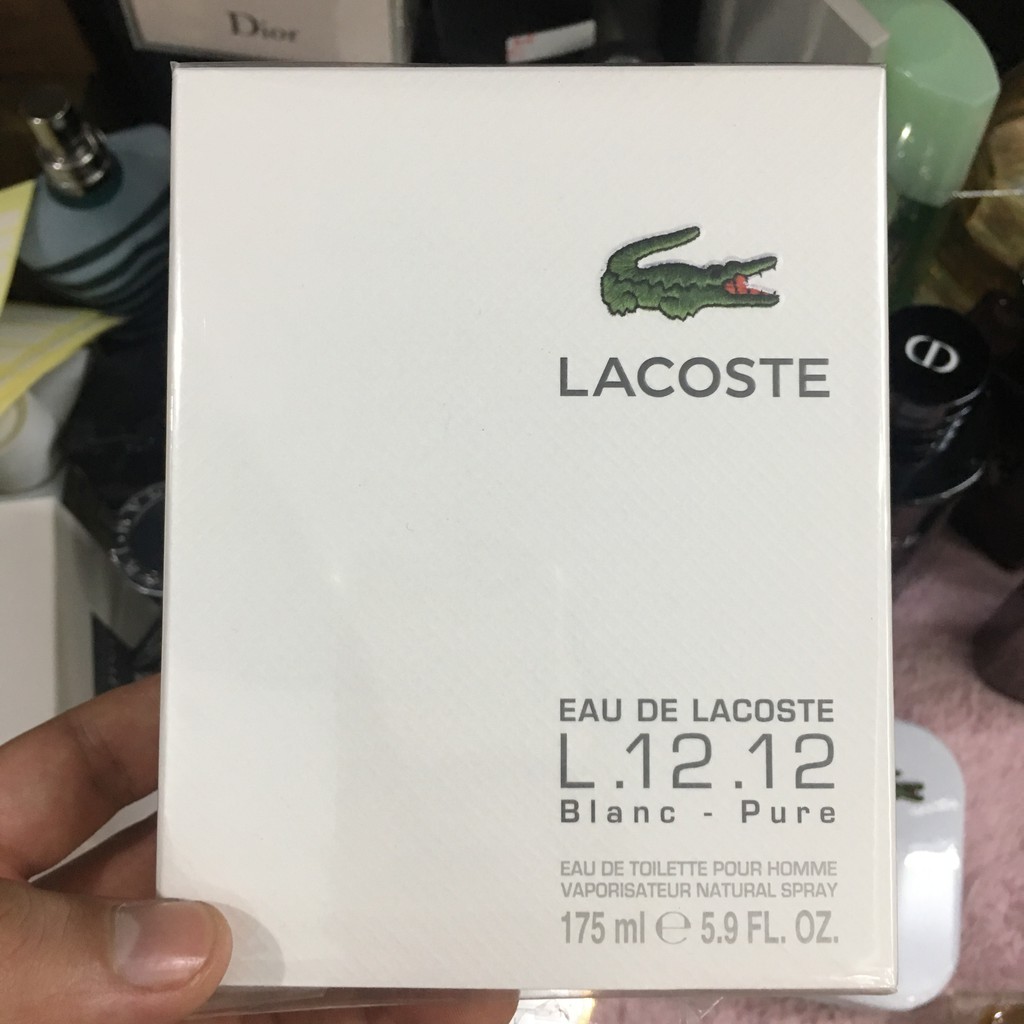 [Mẩu Thử] Nước Hoa Nam Lacoste L.12.12. White