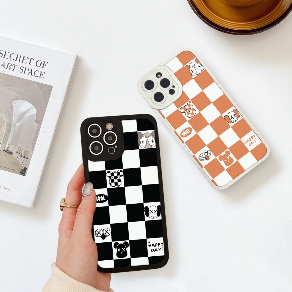 Ốp lưng iphone cạnh vuông lỗ camera kaws cool 6s/6splus/7/7plus/8/8plus/x/xs/11/12/13/pro/max/plus/promax-SALE HOT U1-5