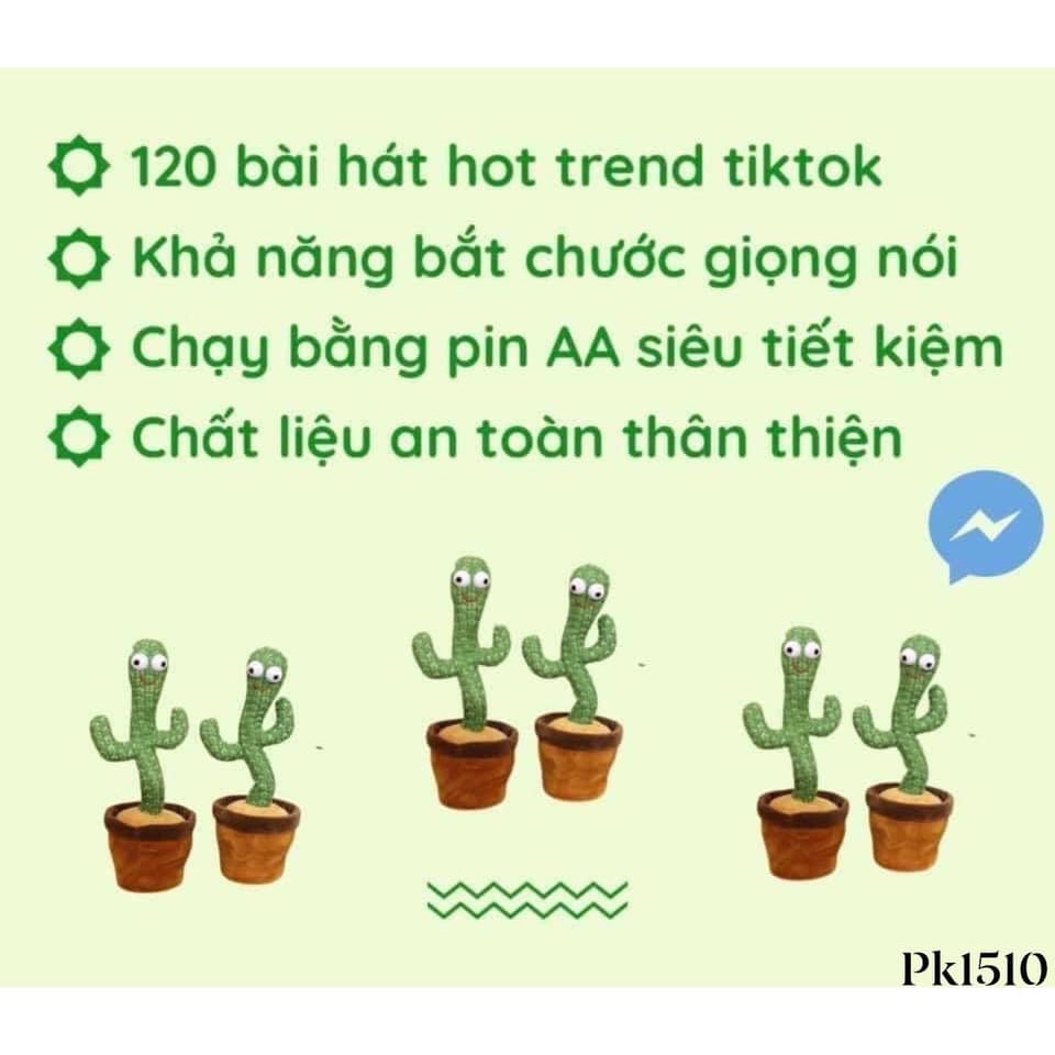 Cây Xương Rồng nhảy múa - 120 bài hát, biết nói theo tiếng người SẮN