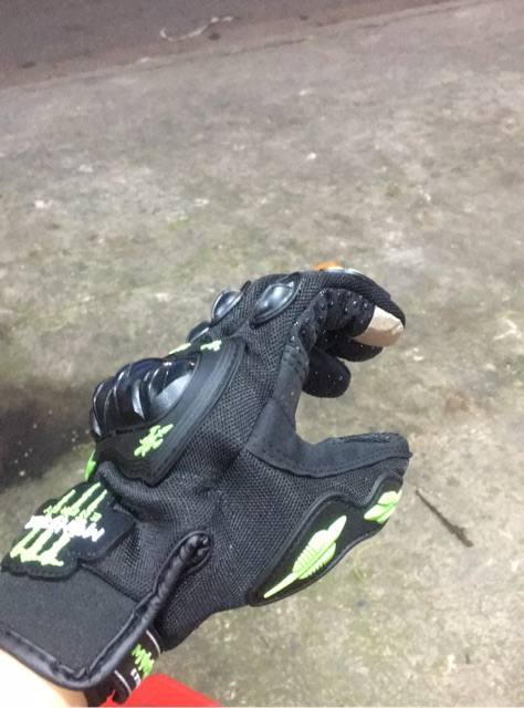 bao tay dài ngón probike và monstes