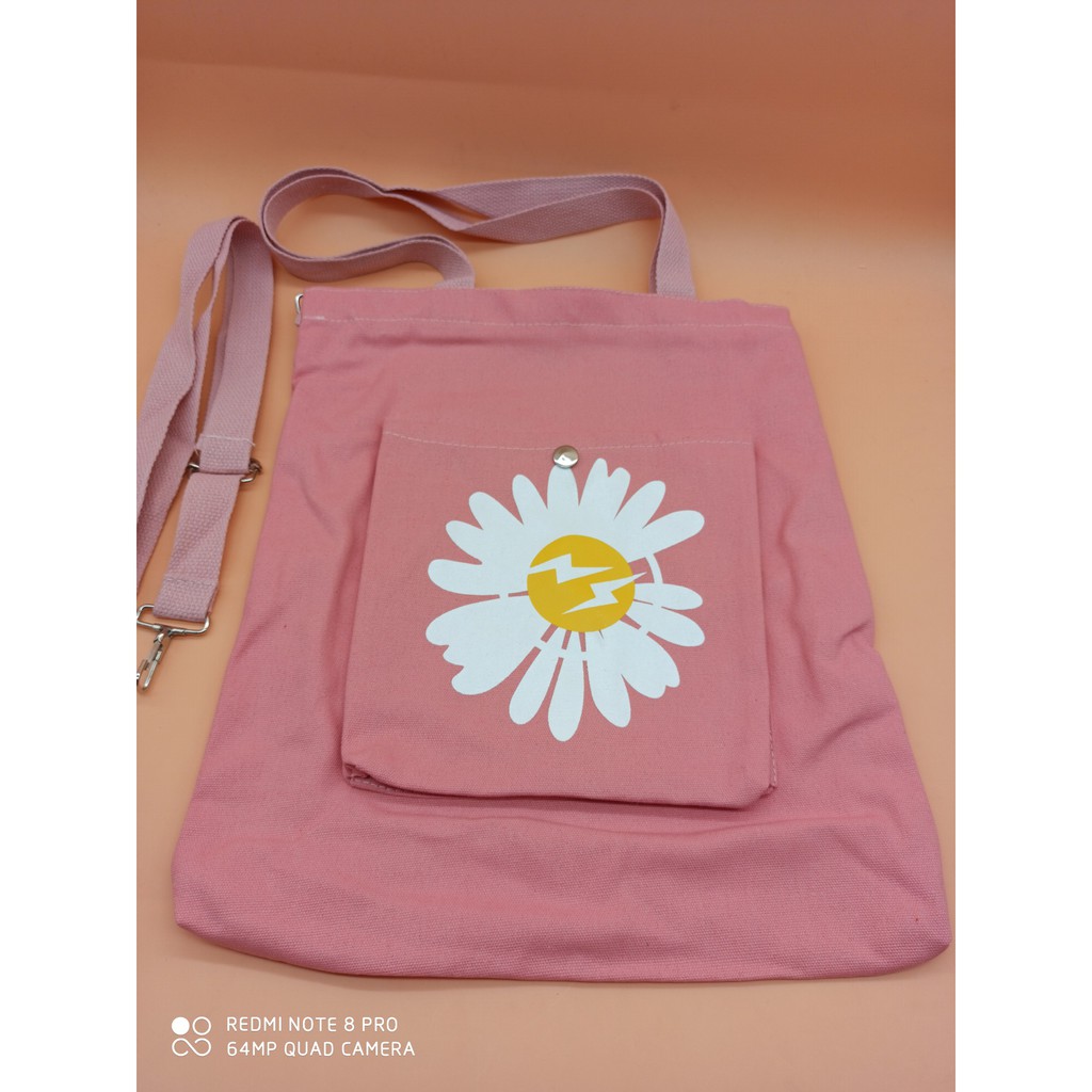 Túi vải canvas giá rẻ thời trang đeo vai đựng đồ giá rẻ
