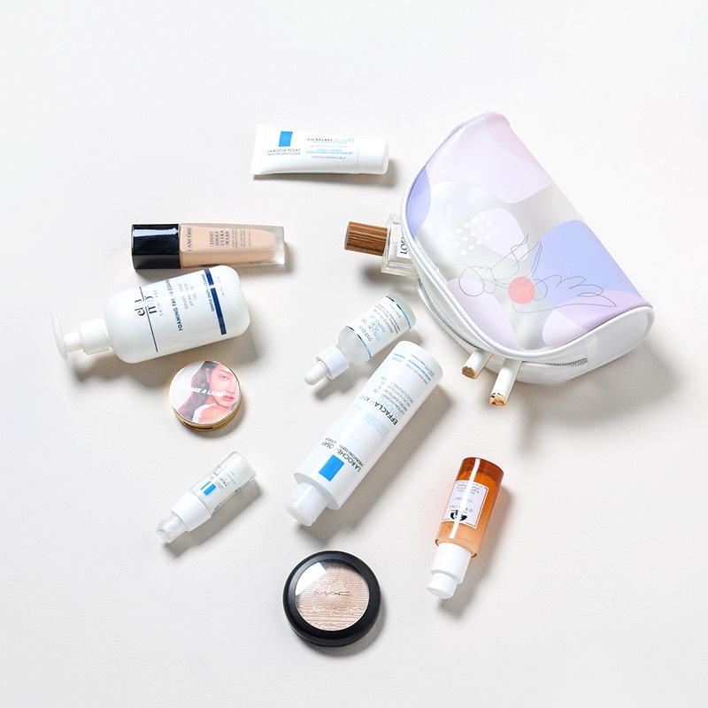 Túi Đựng Mỹ Phẩm/Đồ Trang Điểm Đi Du Lịch Chống Thấm Nước Sức Chứa Lớn Dung Tích Lớn365