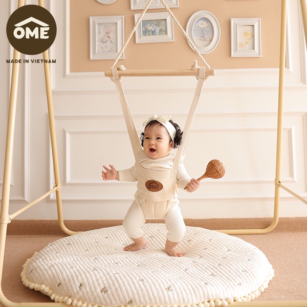 Bộ Nhún Nhảy Jumperkids Ome Vận Động Cho Bé Từ 3 Đến 6 Tháng Tuổi Giúp