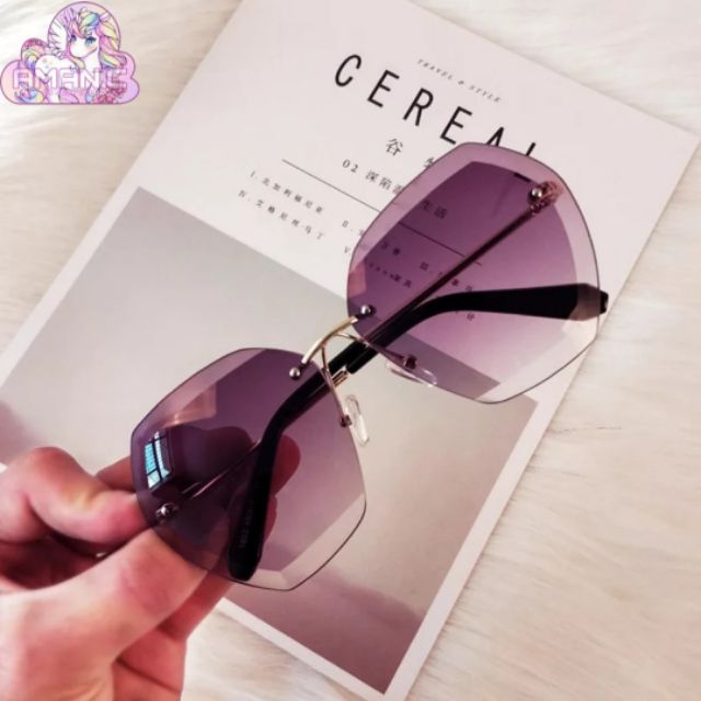 [HOT]AMA KÍNH MÁT RETRO GLITTER VIOLET THỜI THƯỢNG A003 | BigBuy360 - bigbuy360.vn