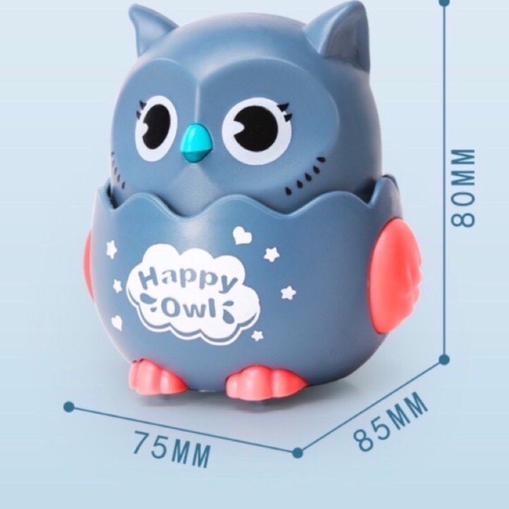 Đồ Chơi Trẻ Em - Đồ Chơi Cho Bé Hình Cú Mèo Chạy Cót Siêu Dễ  Thương- Chất liệu An Toàn Cho Bé Vui Chơi Sóc_ToyStore