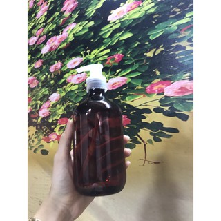 CHAI VÒI NHẤN 500 ML (NÂU)