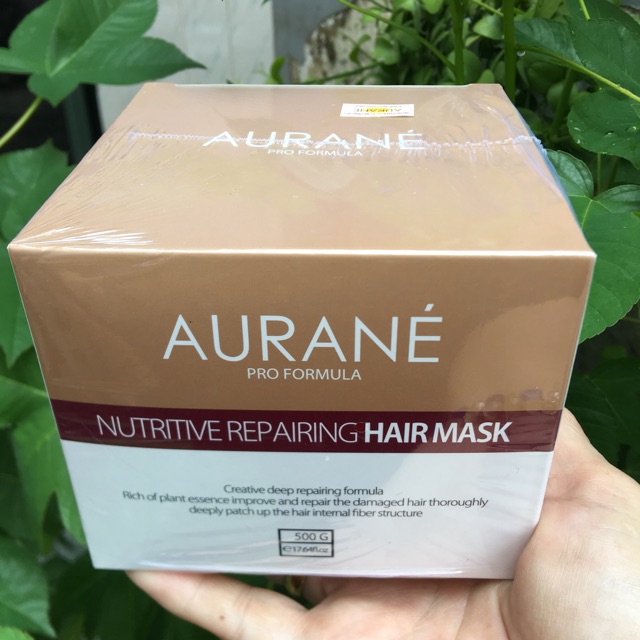 Mặt Nạ Hấp Phục Hồi AURANE 500ml ( Nutritive Reparing Hair Mask)