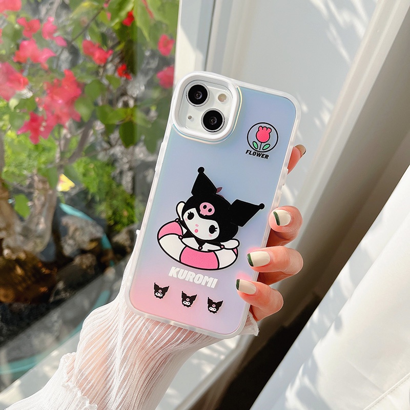Ốp Điện Thoại Họa Tiết Hoạt Hình Kuromi Cho iphone 13 Pro Max i13 13pro 11ProMax i11 iX Xs XR Xs Max 7plus 8plus 12Pro 12 Pro Max