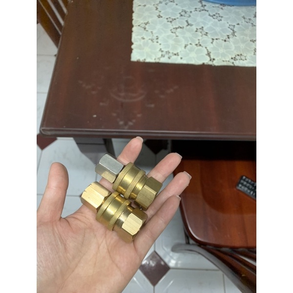Khớp nối dây phun áp lực - đầu đực - đầu cái