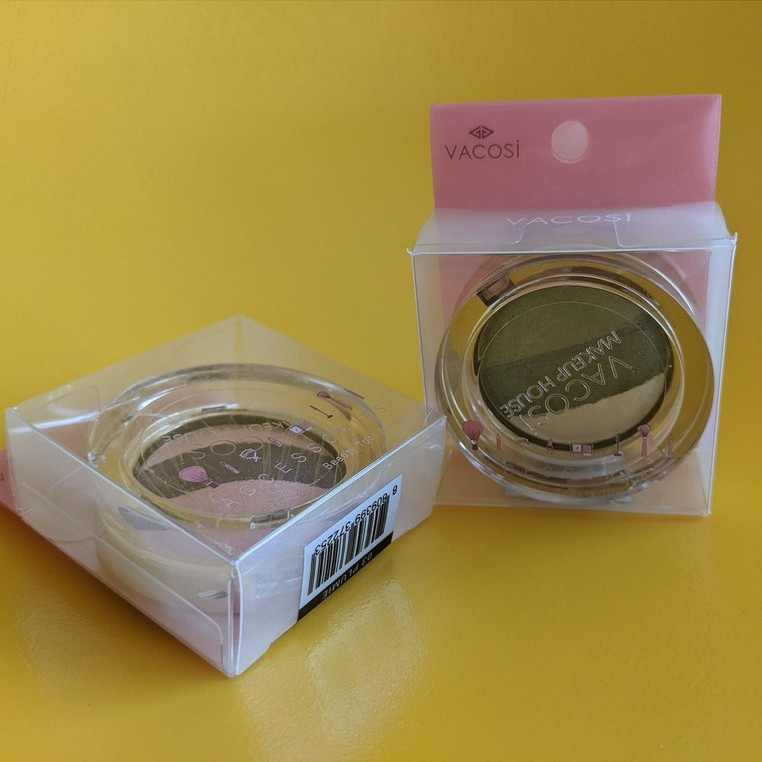 Phấn Trio Vacosi phấn mắt 3 màu full bảng màu