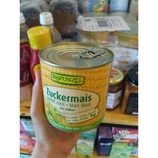 Ngô ngọt hữu cơ rapunzel 340gr