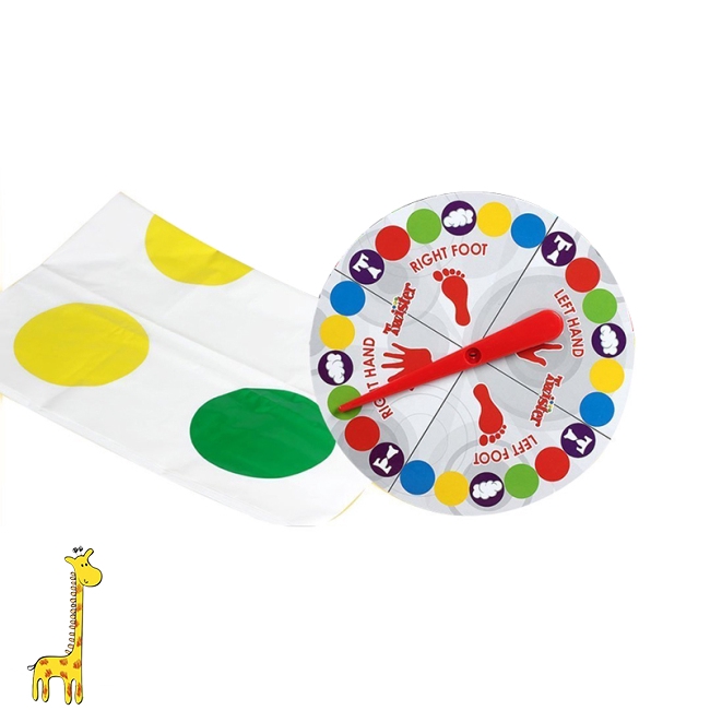 Trò chơi board game Twister cho trẻ em và người lớn