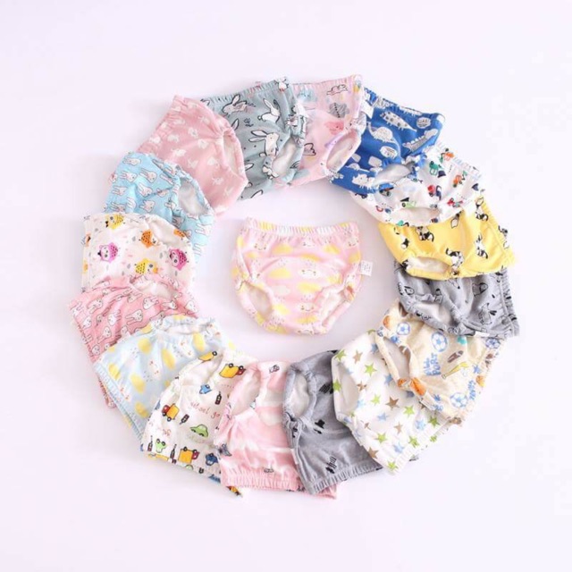 Combo quần chip cotton cho bé ( set 4 chiếc)
