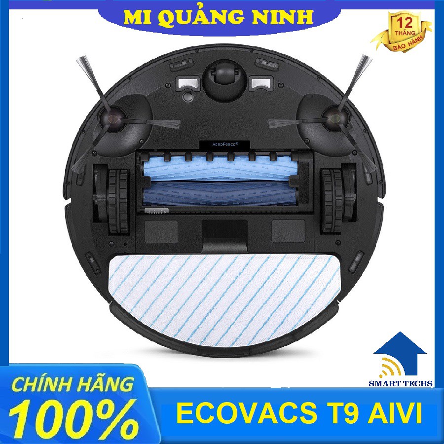 Robot hút bụi lai nhà Ecovacs Deboot T9 Aivi- 2021/ Đẳng cấp thời thượng - Lực hút max 3000PA-