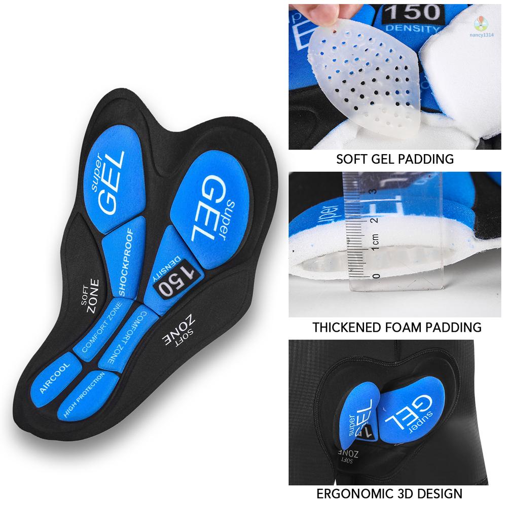 LIXADA Set 5 Quần Sooc Đệm 3D Có Đệm Lót Chống Trượt Cho Người Đi Xe Đạp
