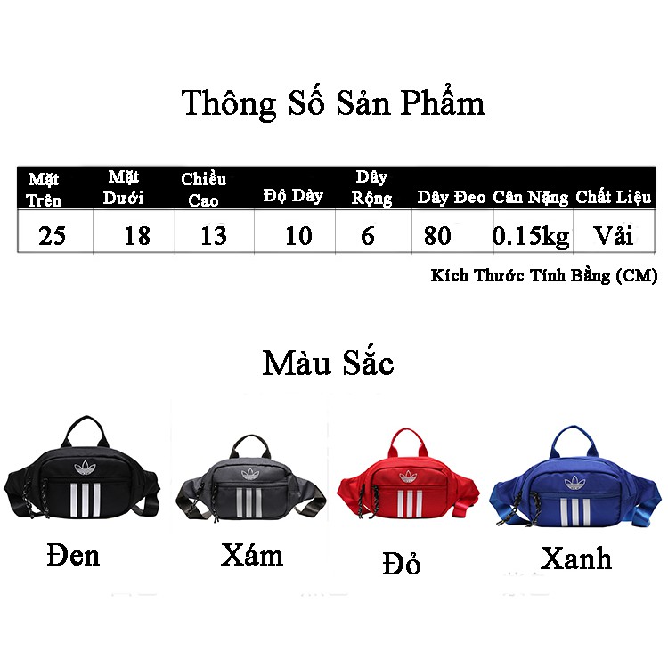 Túi đeo chéo nam nữ đi chơi đựng điện thoại đeo hông đeo trước ngực thời trang dạo phố hot trend 2021 siêu đẹp giá rẻ | BigBuy360 - bigbuy360.vn