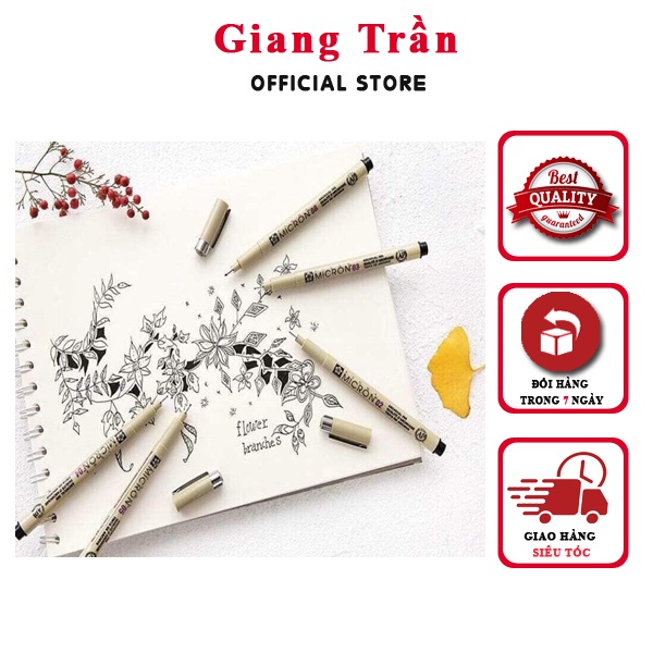 Bút vẽ nét thay thế cọ râu cực tiện lợi cho thợ nail