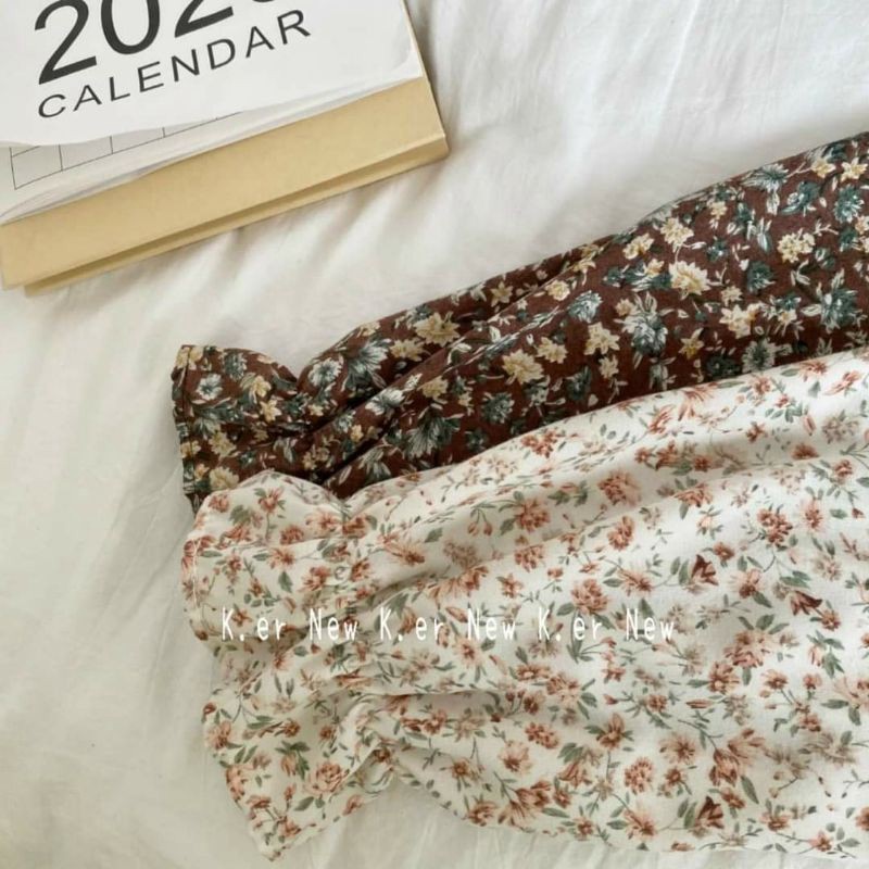 [Qùa Tặng Dây Buộc Tóc Bạn Nhé] Đầm nữ hoa nhí tay lỡ hot hit , đầm nữ siêu hot mùa hè. | BigBuy360 - bigbuy360.vn