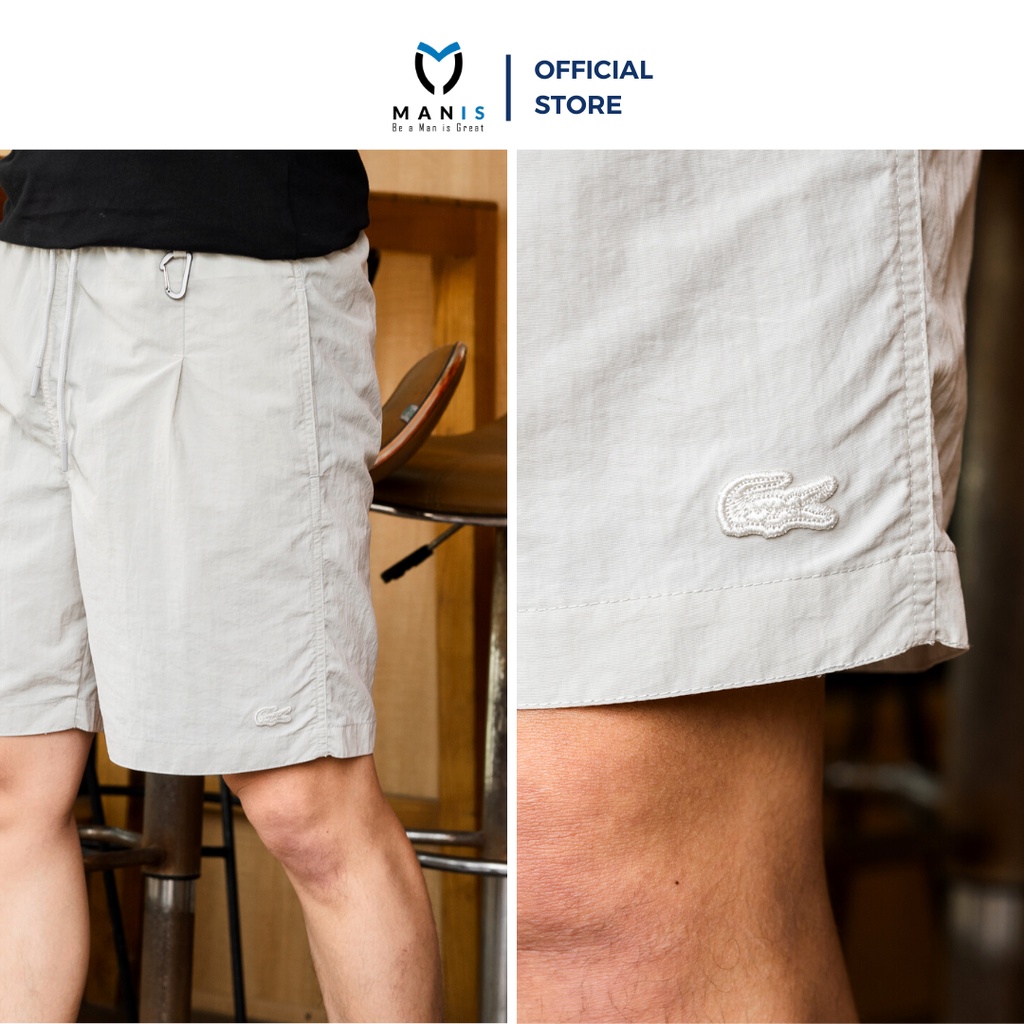 Quần Short Nam, Quần short Lacoste Co Dãn, Đồ Thể Thao Cao Cấp MANIS SPORT