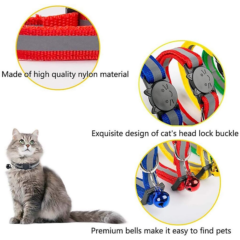 Vòng Cổ Tròn Có Khóa Cài An Toàn Tháo Rời Được Cho Thú Cưng