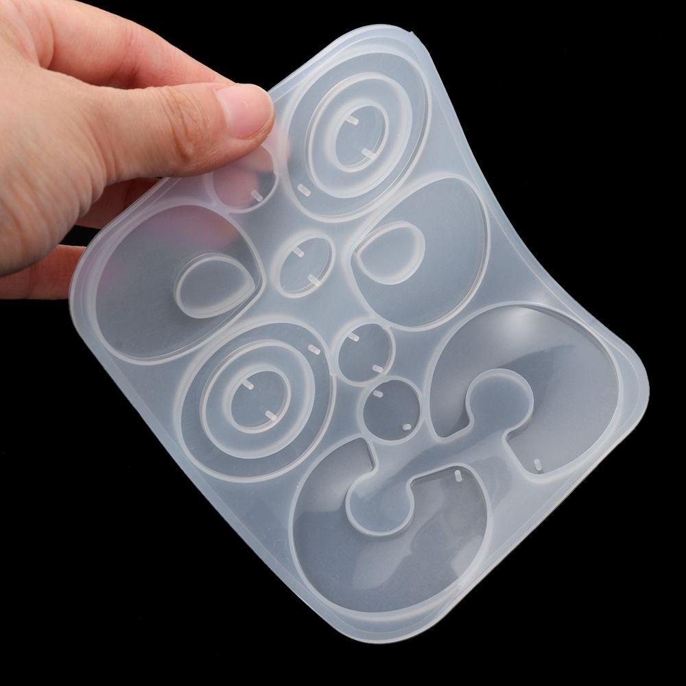 JONYE Khuôn Silicone Làm Mặt Dây Chuyền Bằng Nhựa Epoxy UV DIY