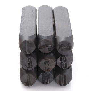 Bộ con dấu đóng số 0-9 bằng kim loại tiện lợi dễ sử dụng