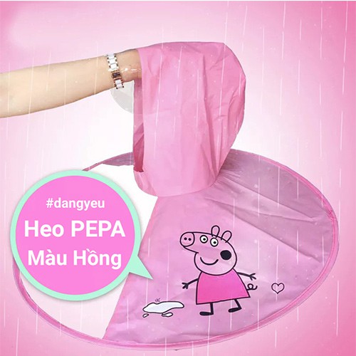 Áo mưa tiện lợi cho bé