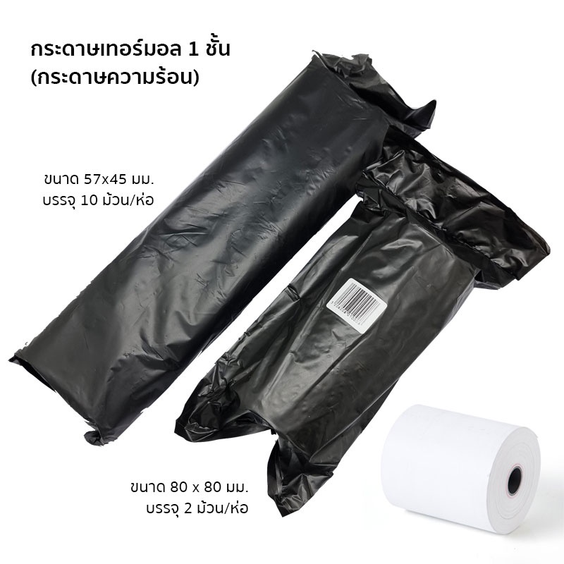 Giấy nhiệt CAS 80x80 Mm. / 57x45