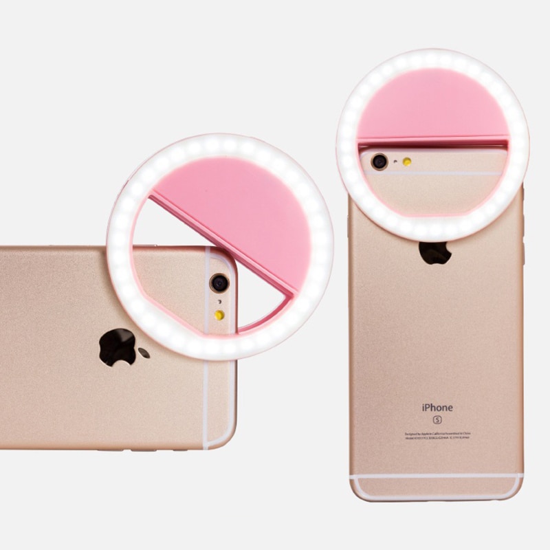 Đèn Led Kẹp Điện Thoại Hỗ Trợ Chụp Ảnh Khẩn Cấp