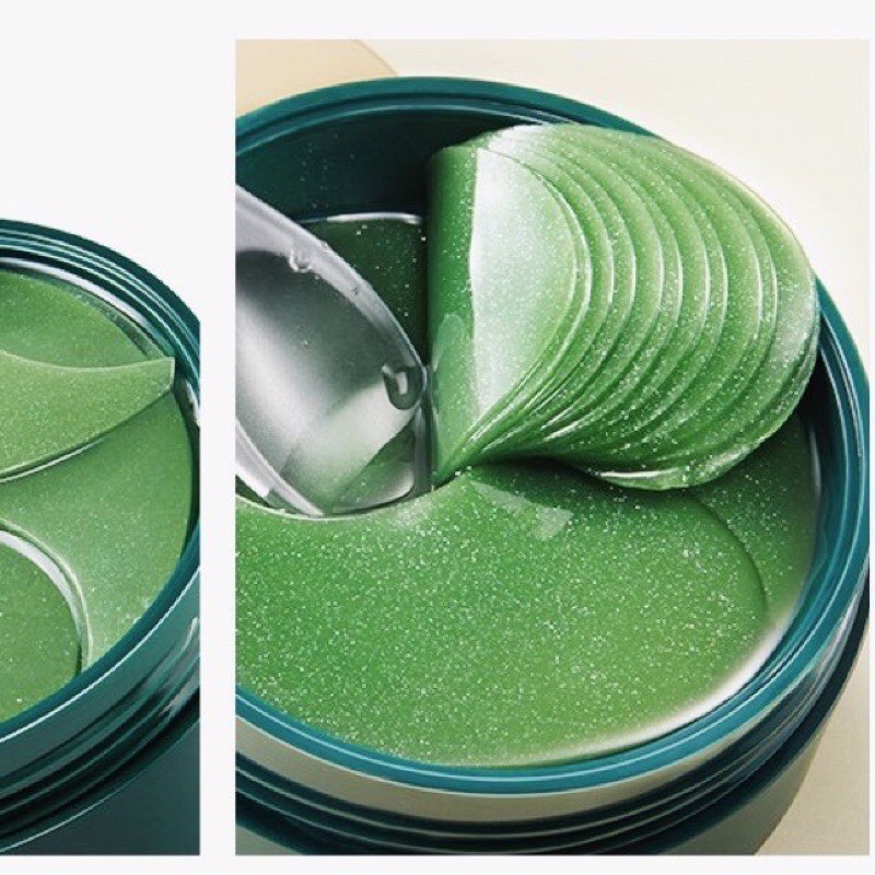 Hộp 60 miếng MẶT NẠ MẮT Tảo Biển BIOAQUA / COLLAGEN VÀNG 24 | Thế Giới Skin Care