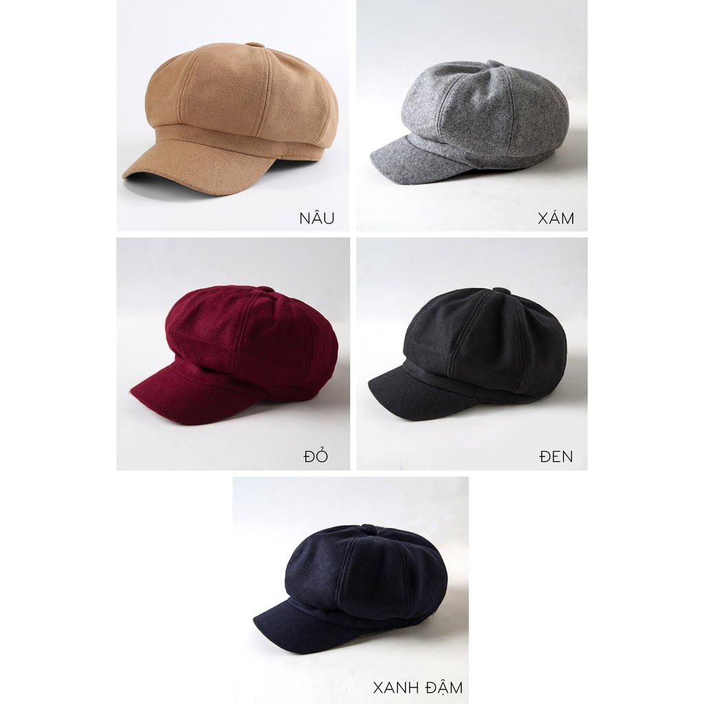 [Freeship đơn từ 0đ] FREESHIP 99K TOÀN QUỐC_Nón Nồi Retro Phong Cách Hàn Quốc P787