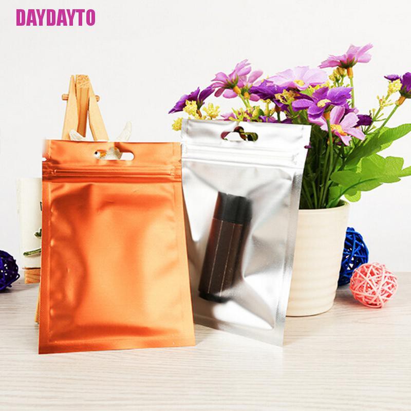 [DAYDAYTO] Set 10 Túi Giấy Nhôm Phẳng Đựng Hoa Tulip Tự Dính