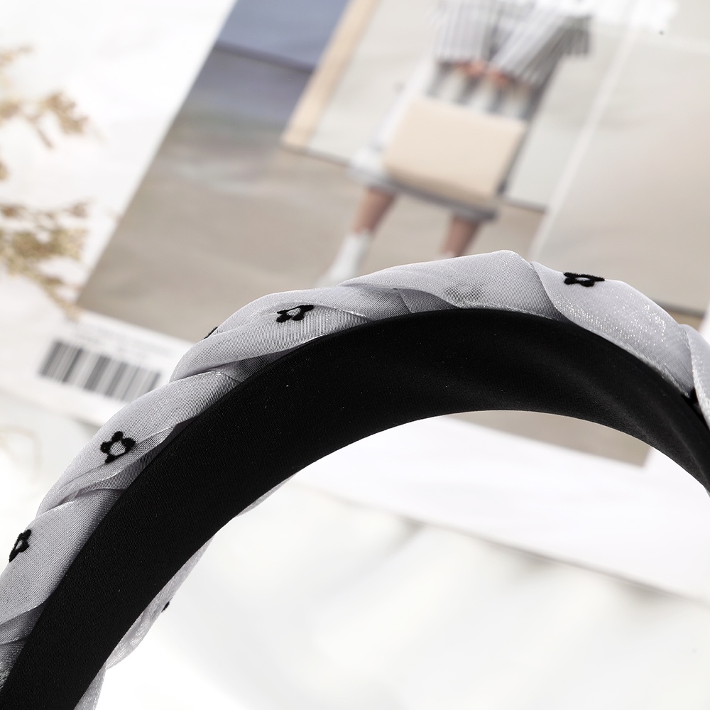 Cài tóc Haimeikang vải ren hoa xinh xắn cho bé gái