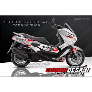 Nhãn dán toàn thân mờ họa tiết nmax