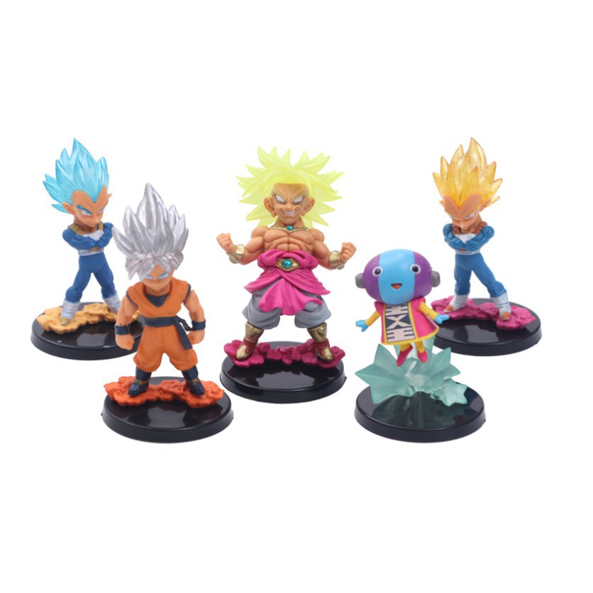 Set mô hình figure 5 nhận vật Dragon ball 8-10cm | Baystore