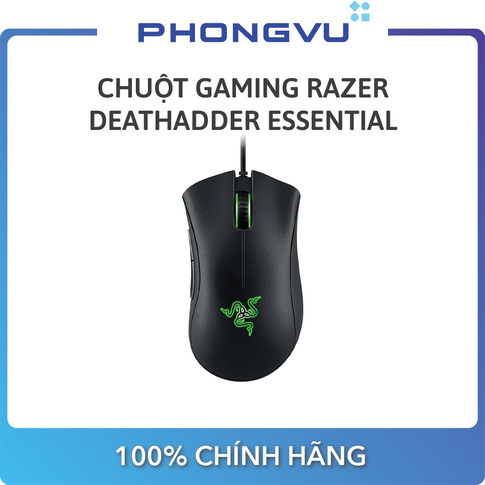 Chuột gaming Razer DeathAdder Essential - RZ01-03850100-R3M1 (Đen) - Bảo hành 24 tháng