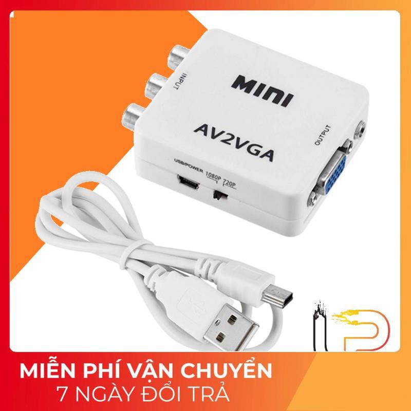 Bộ chuyển AV ra VGA