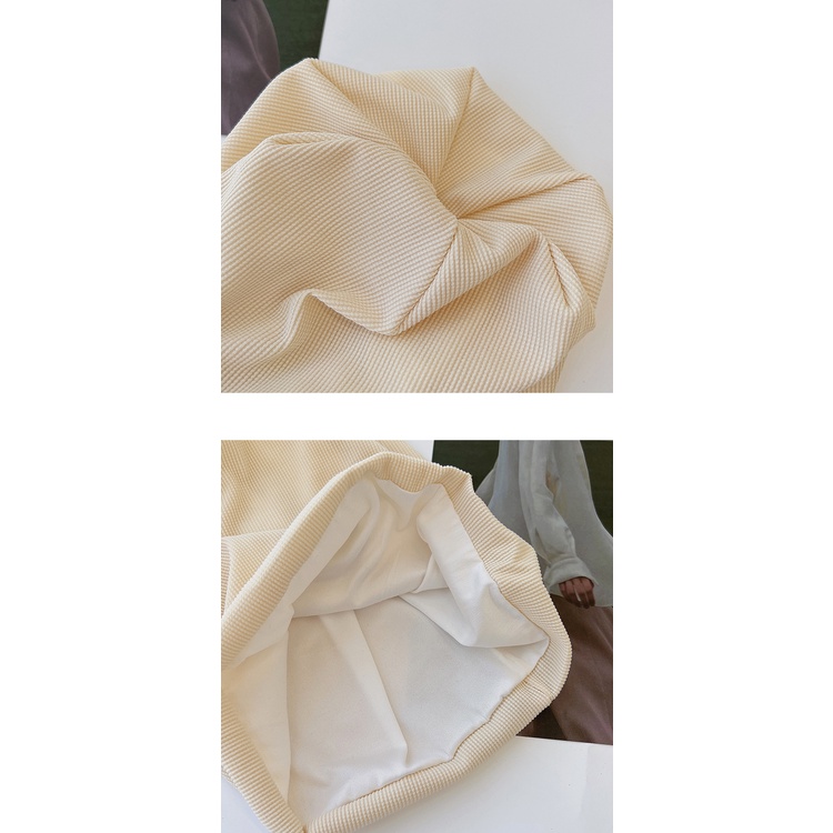 Mũ Trùm Đầu Phong Cách Đường Phố Hàn Quốc Mới Với 7 Màu Be Dễ Phối Đồ