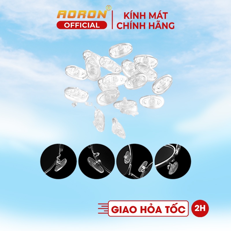 Đệm Mũi Chống Trượt Chất Liệu Silicone Cao Cấp Dành Cho Kính Mắt Thời Trang Cho Nam Và Nữ APK064 -AORON