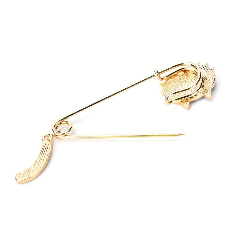 [springeven] Ghim Cài Áo Hình Mèo Đen Trắng Dễ Thương Tinh Tế Thời Trang Cho Nữ