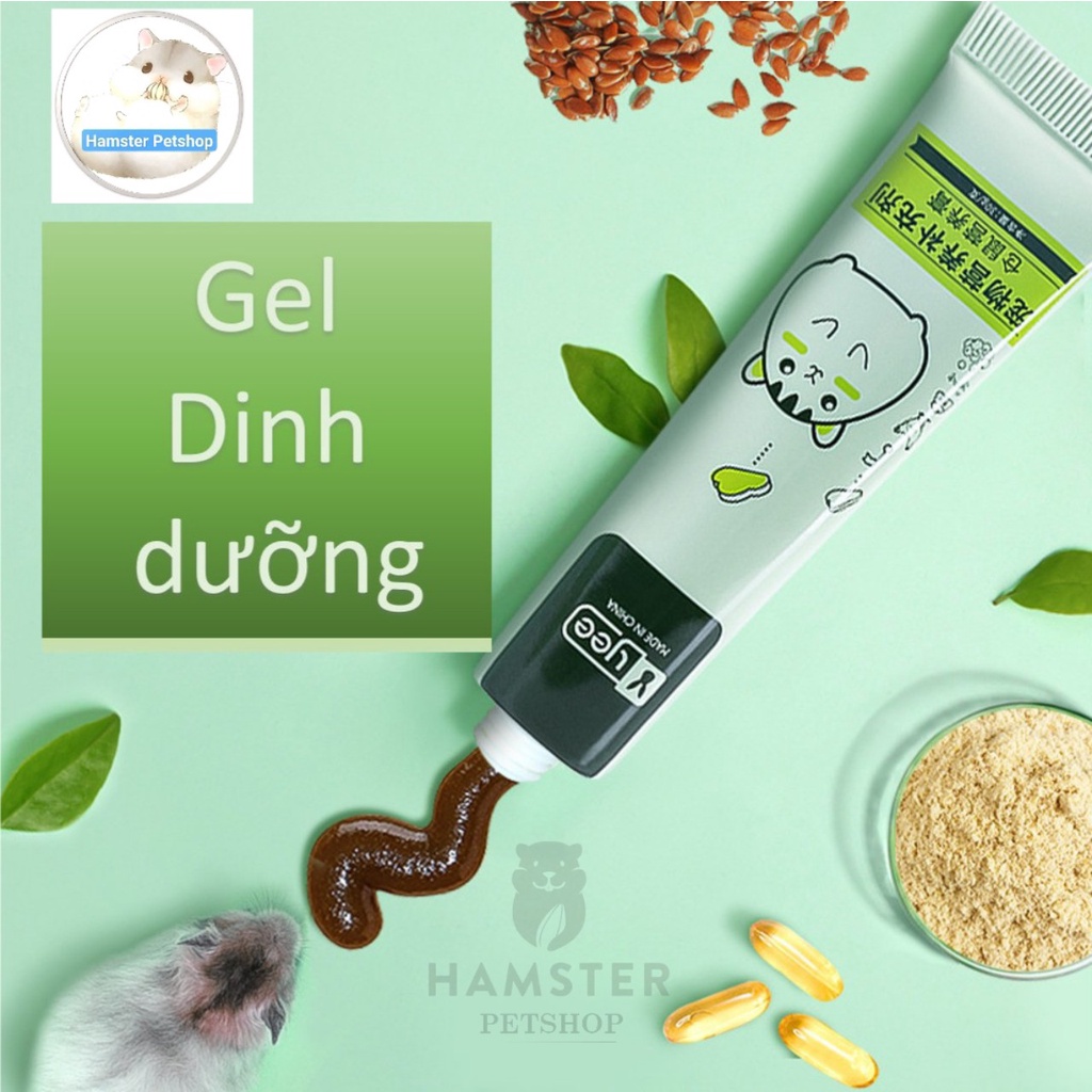 Gel dinh dưỡng yee cho hamster, nhím , sóc, thỏ 30g