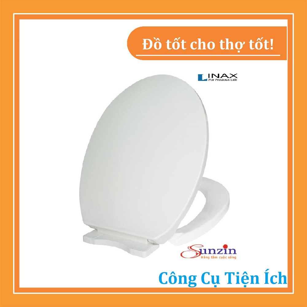 Nắp nhựa dáng thon dài  thay thế cho bồn cầu 801, 702 inax