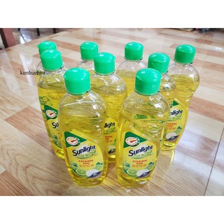 Nước rửa chén Sunlight chiết xuất chanh tươi chai 400g
