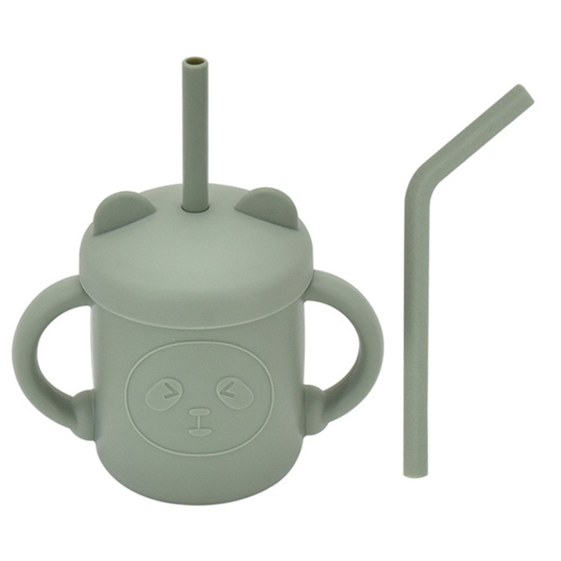 Bình Nước Silicone Không BPA Cho Bé Tập Ăn