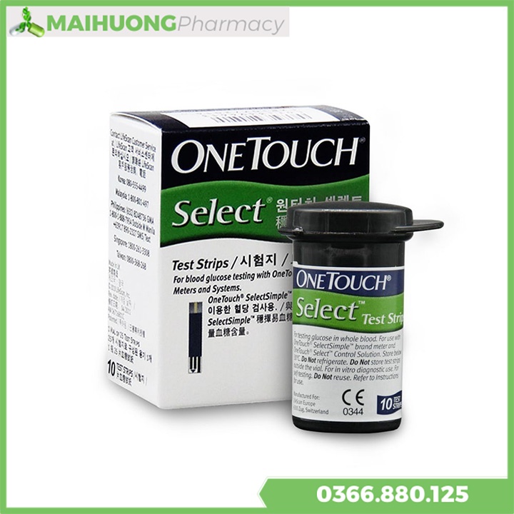 Que Thử Tiểu đường Onetouch Select 25 Test