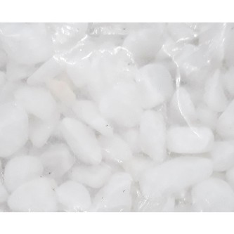 Bịch Sỏi Trắng Viên Vừa  Trang Trí Hồ Cá - Phụ Kiện Bể Cá- 1Kg