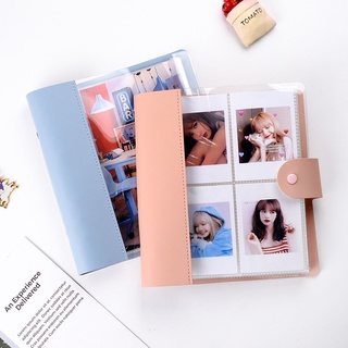 Album ảnh bìa da PU 6 lỗ hình chiếc lá 3 inch 200 ngăn 5inch 7inch