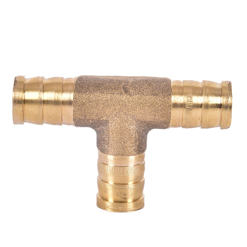 1 Đầu Nối Ống Nhiên Liệu 3 Chiều 6~16mm Bằng Đồng Thau