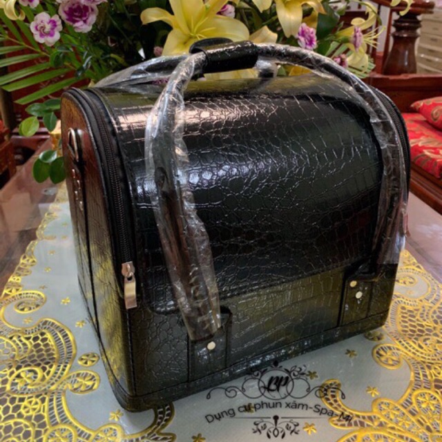 Cốp da đựng đồ makeup siêu xịn 🤬❤️